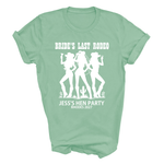 Load image into Gallery viewer, Light green t-shirt with white graphic and text on a white background