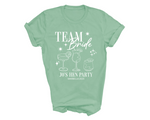 Load image into Gallery viewer, Personalised Hen Party Tshirts Bridal Party Shirts (Mint)