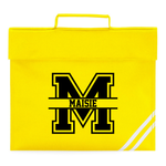 Load image into Gallery viewer, Personalised School Book Bag Name and Letter Uniform