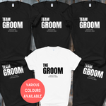 Load image into Gallery viewer, Personalised Groom Team Groom Stag Tshirts
