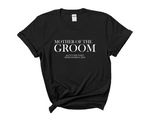 Load image into Gallery viewer, Custom Personalised Hen Party T shirts Bridal Role Black