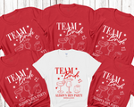 Load image into Gallery viewer, Personalised Hen Party Tshirts Bridal Party Shirts (Red)