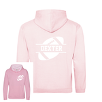 Load image into Gallery viewer, Personalised American Football Kids Two Tone Hoodie Custom Name Front & Back