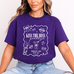Load image into Gallery viewer, Kiss The Miss Goodbye Hen Party T-Shirt (Purple)
