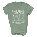 Load image into Gallery viewer, Last Toast On The Coast Hen Party T-Shirt Sage