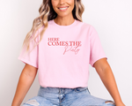 Load image into Gallery viewer, Here Comes The Bride - Here Comes The Party Hen Party T shirts 8