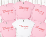 Load image into Gallery viewer, Here Comes The Bride - Here Comes The Party Hen Party T shirts 8