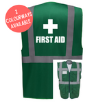Load image into Gallery viewer, First Aid Multifunction Enhanced Safety Vest
