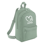 Load image into Gallery viewer, Personalised Dog Backpack Cute Paw Design
