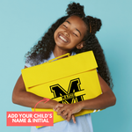 Load image into Gallery viewer, Personalised School Book Bag Name and Letter Uniform