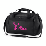 Load image into Gallery viewer, Personalised Name Cheerleader Cheerleading Dance Sports Holdall Bag