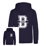Load image into Gallery viewer, Kids Personalised Sport Hoodie Team Kit NAME & INITIAL Split Initial