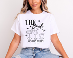 Load image into Gallery viewer, Personalised Hen Party Tshirts Bridal Party Shirts (Pink)