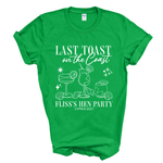 Load image into Gallery viewer, Last Toast On The Coast Hen Party T-Shirt (Green)