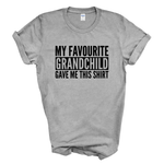 Load image into Gallery viewer, My Favourite Grandchild Gave Me This Shirt Adult T-shirt