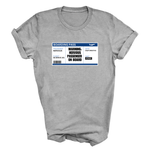 Load image into Gallery viewer, Nervous Flyer T-Shirt β Funny Aviation Boarding Pass Travel Top