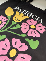 Load image into Gallery viewer, Personalised Birthday Tote Bag, Blooming Since Birth Year Gift, Floral Name Bag