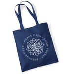 Load image into Gallery viewer, Yoga Mantra Lightweight Cotton Tote Bag