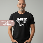 Load image into Gallery viewer, Limited Edition Custom Year Milestone T-Shirt