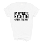 Load image into Gallery viewer, My Favourite Grandchild Gave Me This Shirt Adult T-shirt