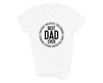 Load image into Gallery viewer, Best Dad Ever Mens/Adults Novelty Tshirt