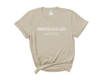 Load image into Gallery viewer, Custom Personalised Hen Party T shirts Bridal Role Sand