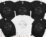 Load image into Gallery viewer, Personalised Bride Team Bride Hen Party T-Shirts A4