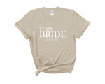 Load image into Gallery viewer, Custom Personalised Hen Party T shirts Bridal Role Sand