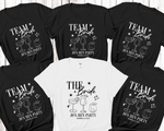 Load image into Gallery viewer, Personalised Hen Party Tshirts Bridal Party Shirts (Black)