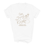 Load image into Gallery viewer, Personalised Tying The Knot Hen Party Shirts (Sand)