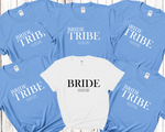 Load image into Gallery viewer, Personalised Bride BRIDE TRIBE Hen Party T-Shirts 9