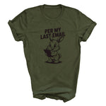 Load image into Gallery viewer, Per My Last Email T-shirt - Funny Work Bunny Graphic Tee