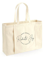 Load image into Gallery viewer, Inhale Serenity Gratitude Joy Organic Yoga Tote Bag