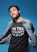 Load image into Gallery viewer, I'm The Favourite Son in Law Adult T-shirt