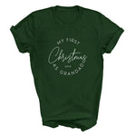 Load image into Gallery viewer, First Christmas As Grandad 2026 Adult T-Shirt