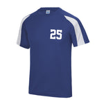 Load image into Gallery viewer, Adults Personalised Sport Football T-Shirt Contrast