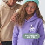 Load image into Gallery viewer, Personalised Gymnast Dance Kids Hoodie - Custom Name Front & Back