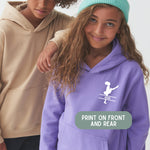 Load image into Gallery viewer, Personalised Irish Dance Kids Hoodie - Custom Name Front & Back
