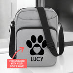Load image into Gallery viewer, a bag with a dog's name on it