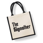 Load image into Gallery viewer, The Dogmother Midi Jute Storage Tote Bag Shopper