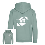 Load image into Gallery viewer, Personalised American Football Kids Hoodie - Custom Name Front & Back