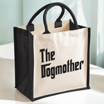 Load image into Gallery viewer, The Dogmother Midi Jute Storage Tote Bag Shopper