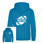 Load image into Gallery viewer, Personalised American Football Kids Hoodie - Custom Name Front & Back