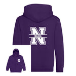 Load image into Gallery viewer, Kids Personalised Zip Up Hoodie with Name & Initial