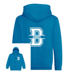 Load image into Gallery viewer, Kids Personalised Zip Up Hoodie with Name & Initial