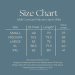Load image into Gallery viewer, Custom Printed Sports Contrast T-Shirt β Add Your Logo or Text Kids/Adult Sizes