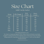 Load image into Gallery viewer, Personalised Initials Unisex Adult Varsity Jacket Custom Monogram College Jacket