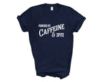 Load image into Gallery viewer, Powered By Caffeine & Spite Adult Unisex T-Shirt