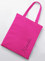 Load image into Gallery viewer, Personalised Name Tote Bag Gift For Bride Gift for Her Mum Wedding Hen Bridal Party