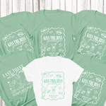 Load image into Gallery viewer, Kiss The Miss Goodbye Hen Party T-Shirt (Mint)